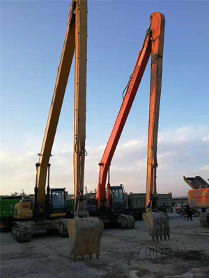 河道清理淤泥加長(zhǎng)臂 挖掘機(jī)加長(zhǎng)臂定制 濟(jì)寧宣創(chuàng)工程機(jī)械設(shè)備